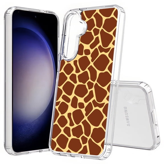 TalkingCase Slim Fit Phone Case Compatible for Samsung Galaxy S25+ Plus(Not S25/ S25 Ultra), Giraffe Spot Print, Lightweight,Flexible, USA Print