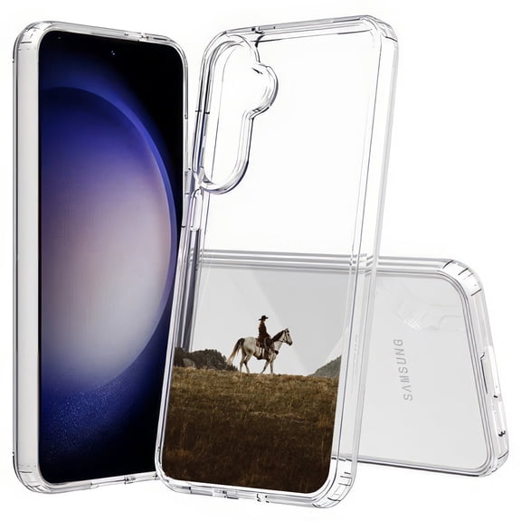 TalkingCase Slim Fit Phone Case Compatible for Samsung Galaxy S25+ Plus(Not S25/ S25 Ultra), Horse Riding Print, Lightweight,Flexible, USA Print