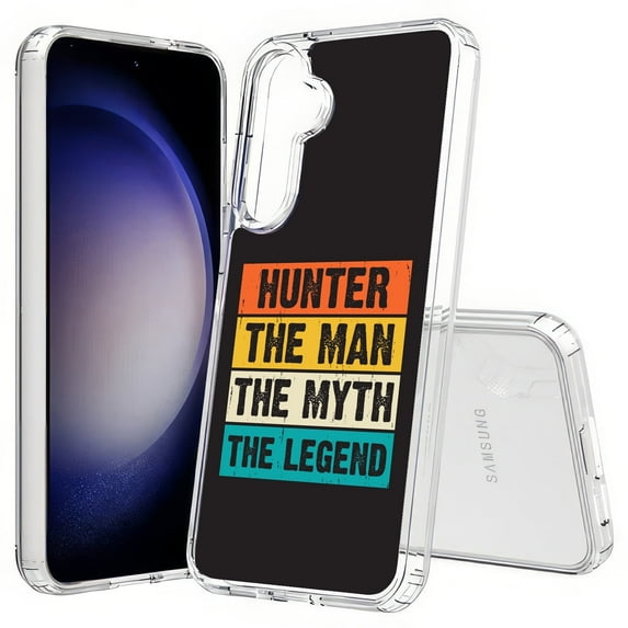 TalkingCase Slim Fit Phone Case Compatible for Samsung Galaxy S25+ Plus(Not S25/ S25 Ultra), Hunter Man Legend Print, Lightweight,Flexible, USA Print
