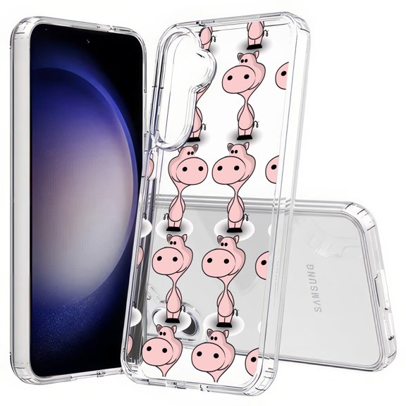TalkingCase Slim Fit Phone Case Compatible for Samsung Galaxy S25+ Plus(Not S25/ S25 Ultra), Pig One Zodiac Print, Lightweight,Flexible, USA Print