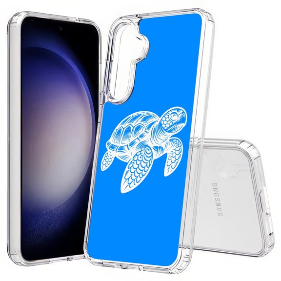 TalkingCase Slim Fit Phone Case Compatible for Samsung Galaxy S25+ Plus(Not S25/ S25 Ultra), Sea Turtle Décor Print, Lightweight,Flexible, USA Print