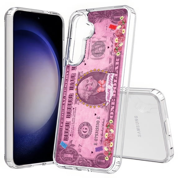 TalkingCase Slim Fit Phone Case Compatible for Samsung Galaxy S25+ Plus(Not S25/ S25 Ultra), SugarDaddy Print, Lightweight,Flexible, USA Print