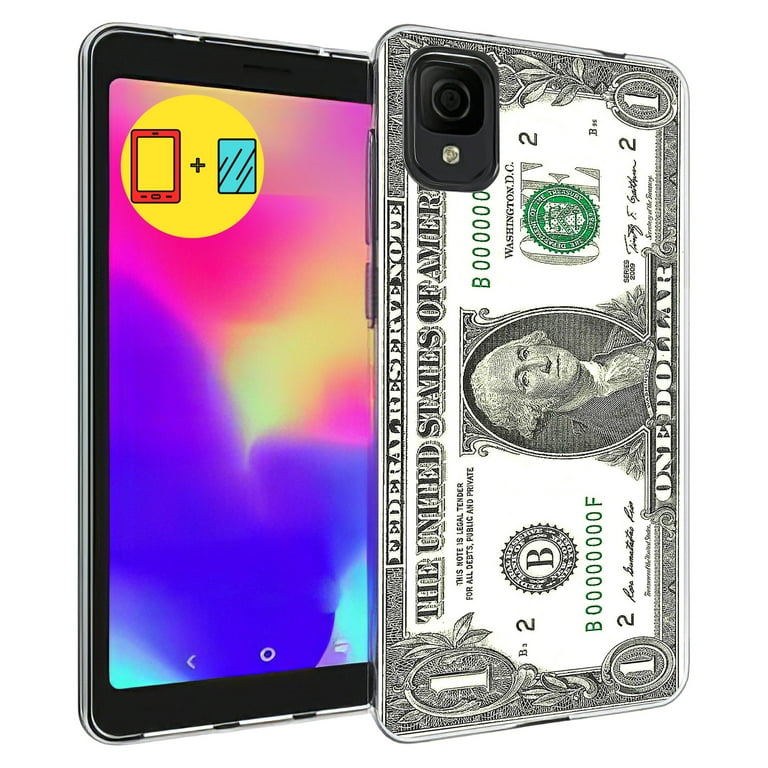 TalkingCase Slim Fit Phone Case Made for TCL ION Z, One Dollar