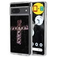 thumbnail image 1 of TalkingCase Slim Phone Case Compatible for Google Pixel 7, 6.3", Jesus Saves Cross 1 Print, w/ Glass Screen Protector, Light Weight, Flexible, Soft, USA, 1 of 7