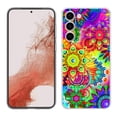 thumbnail image 1 of TalkingCase Slim Phone Case Compatible for Samsung Galaxy S23 2023, Floral Seamless Print, w/ Tempered Glass Screen Protector, Lightweight, Flexible, Print in USA, 1 of 7