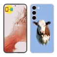 thumbnail image 1 of TalkingCase Slim Phone Case Compatible for Samsung Galaxy S23+ Plus 2023, Animal Cow Pattern Print, w/ Tempered Glass Screen Protector, Lightweight, Flexible, USA, 1 of 7