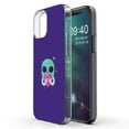 thumbnail image 1 of TalkingCase Slim Phone Case Compatible for Apple iPhone 12 Mini, Hi Cute Alien Print, Lightweight,Flexible,Soft, USA, 1 of 7