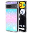 thumbnail image 1 of TalkingCase Slim Phone Case Compatible for Google Pixel 7 Pro, 6.7", Bling Fish Scales Print, w/ Glass Screen Protector, Light Weight, Flexible, USA, 1 of 7
