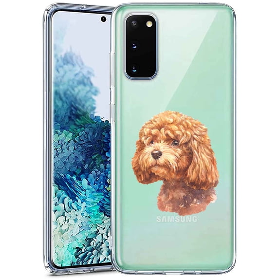 TalkingCase Slim Phone Case Compatible for Samsung Galaxy S20 FE 4G/5G,(Not S20),Dog Watercolor b Print,Lightweight,Flexible,Soft, USA