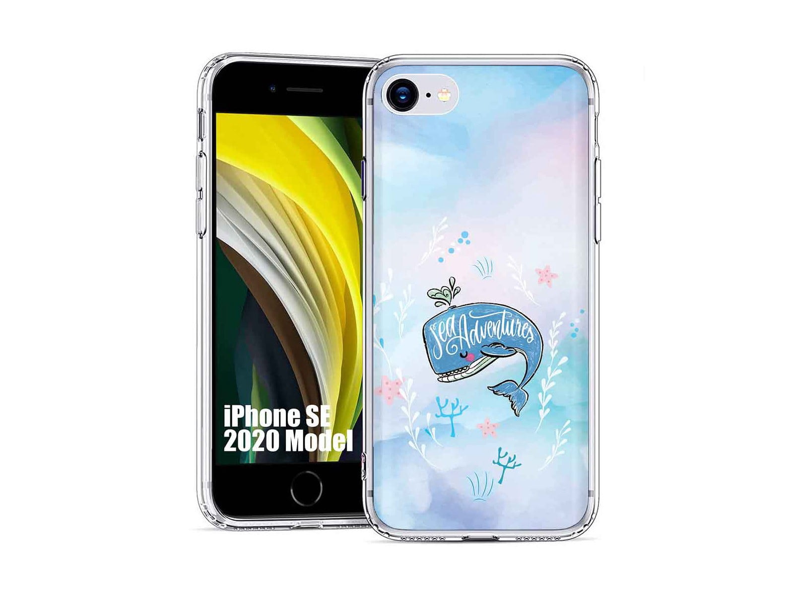 TalkingCase Slim Phone Case Cover Compatible for Apple iPhone SE