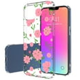 thumbnail image 1 of TalkingCase Thin Gel Phone Case Cover Compatible for Apple iPhone 13, Flower 3 Print, USA, 1 of 7
