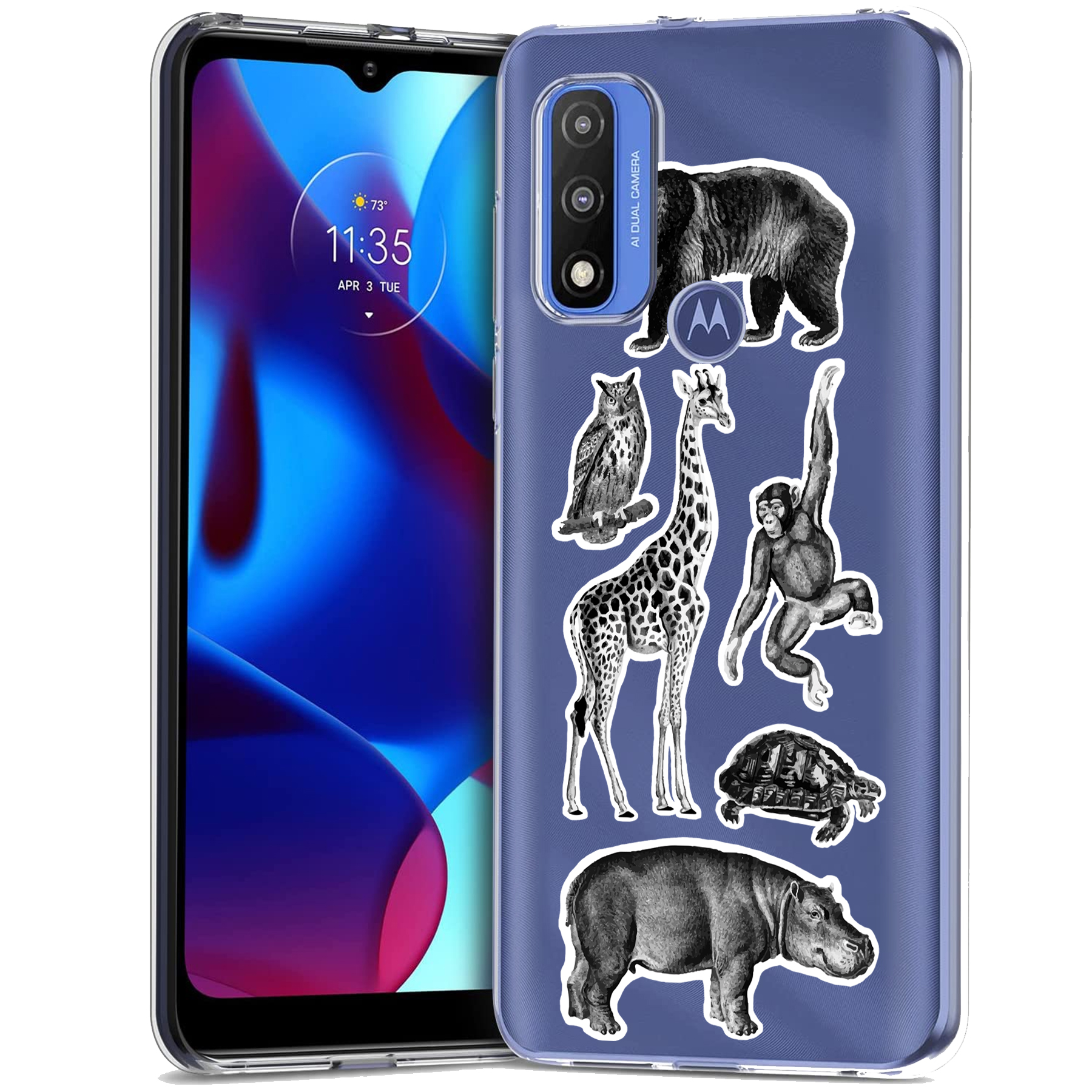 Custodia In TPU Antiscivolo Per Motorola Moto G Power (2025 - Foto 11