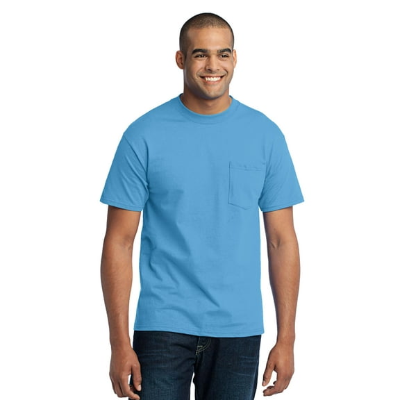 Tall 50/50 Cotton/Poly TShirt with Pocket
