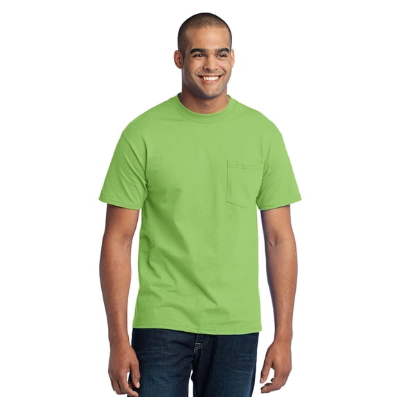 Tall 50/50 Cotton/Poly TShirt with Pocket