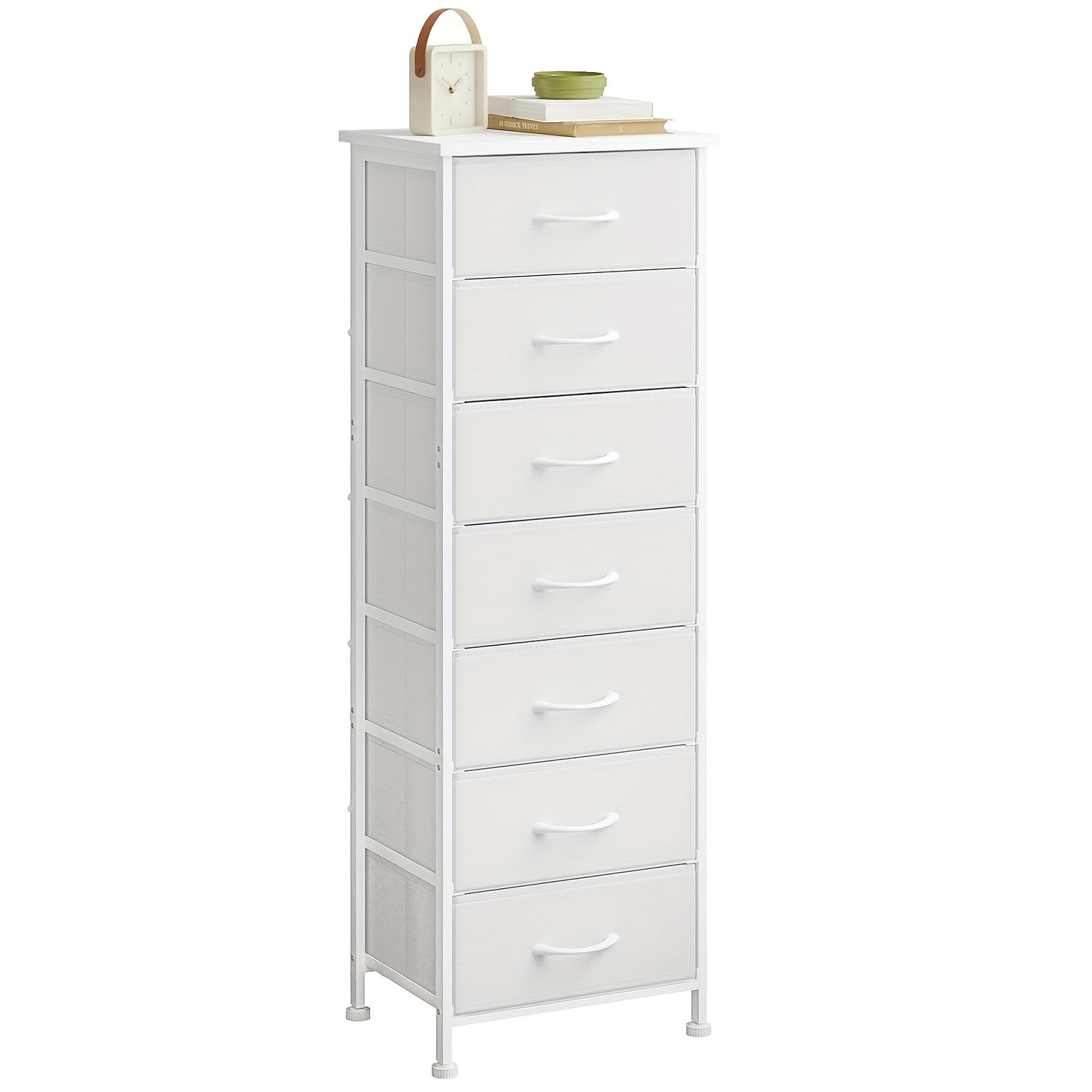Tall 6/7-Drawer Dresser, Steel Frame Storage Organizer for Bedroom ...