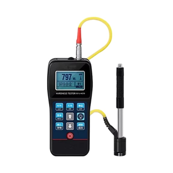 Tall Accuracy Digital Hardness Tester with 7 Hardness Balances Conversion for 20 Substance Varieties Including Data Storage and Lighting Display