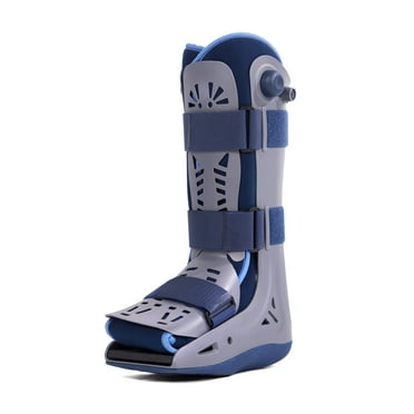 Tall Air Boot Tall CAM Boot,Orthopedic Walking Boot for Sprained Ankle with Air Pump ,Unisex Foot Brace for Injured Foot, Ankle Sprain, Broken Toe & Post Surgery(Medium)