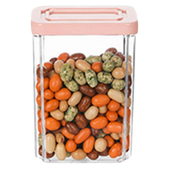 Tall Airtight Food Storage Container with Lids, BPA-Free Plastic Kitchen Pantry Jars for Cereal, Flour and Sugar, Leakproof & Stackable Design for Easy Organization, Ideal for Bulk Dry Food Aestivo