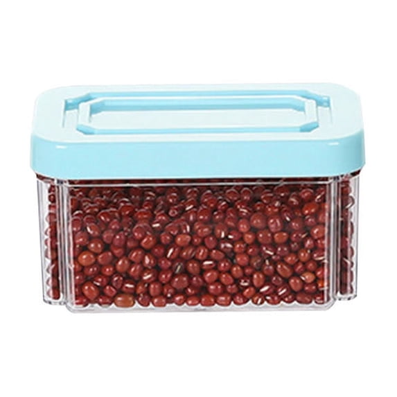 Tall Airtight Food Storage Container Set Clear Plastic Pantry Container with Lids for Cereal Flour Sugar Sealed Kitchen Organizer Leakproof Design