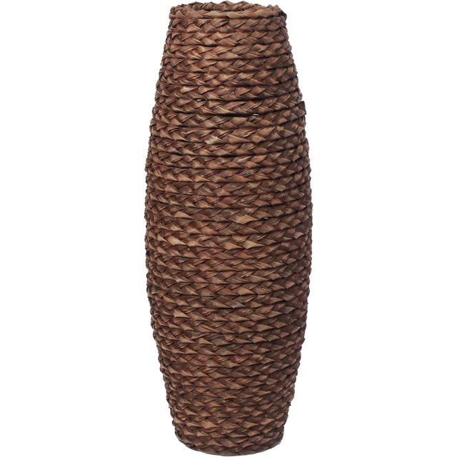 Tall Bamboo Wood Floor Vase 26" High. Ideal Gift for Wedding, Special