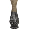 Tall Bamboo Wood Floor Vase 26" High. Ideal Gift for Wedding, Special