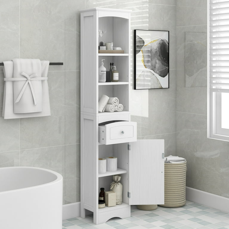 https://i5.walmartimages.com/seo/Tall-Bathroom-Cabinet-Freestanding-Storage-Cabinet-Drawer-Door-Narrow-Linen-Adjustable-Shelves-Home-Bathroom-Kitchen-Anti-Tipping-White_bf607d7b-a62f-4ba4-a48e-33ea63dcf947.f7f53ffba00d84121615ec95c21fc6ce.jpeg?odnHeight=768&odnWidth=768&odnBg=FFFFFF
