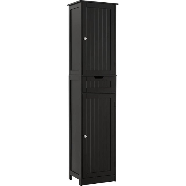 Tall Bathroom Storage with 2 Doors & 1 Drawer