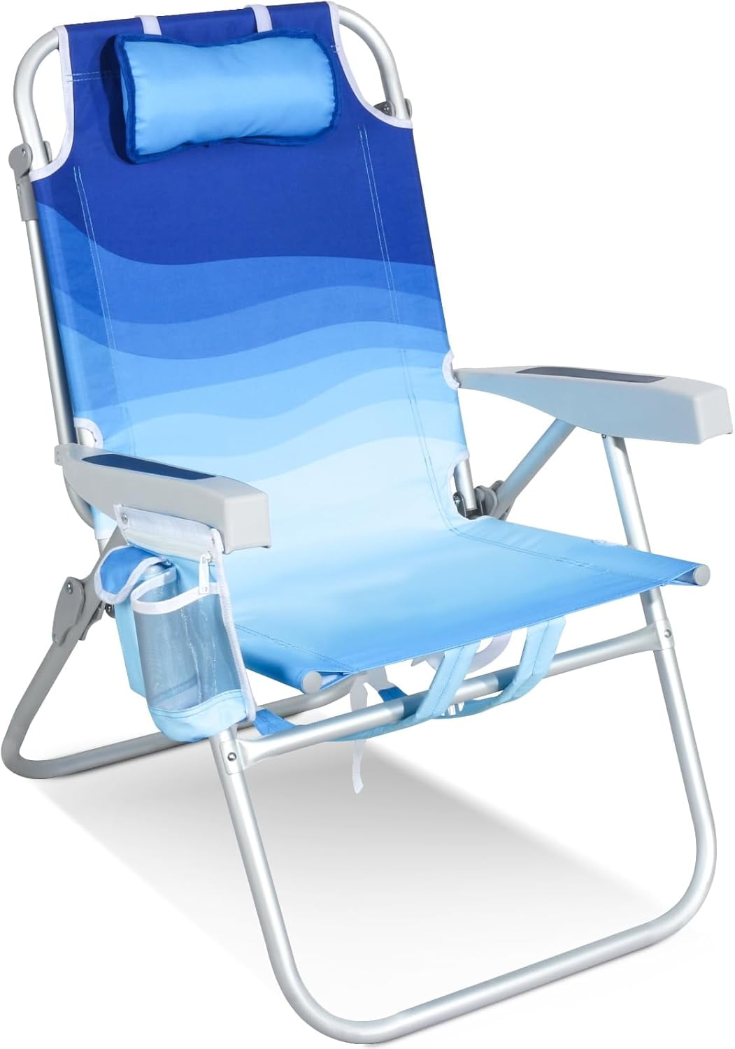 Backpack Beach Chair Tall Beach Chairs For Adults, 17