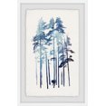 thumbnail image 1 of Tall Blue Trees Framed Painting Print, 1 of 6