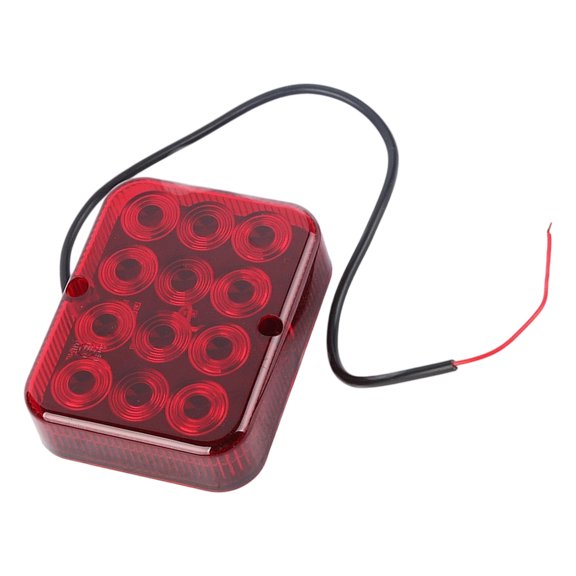 Tall Brightness 12LED Fog Radiances With Permanent ABS Housing For Trucks Trailers Safety Compliance