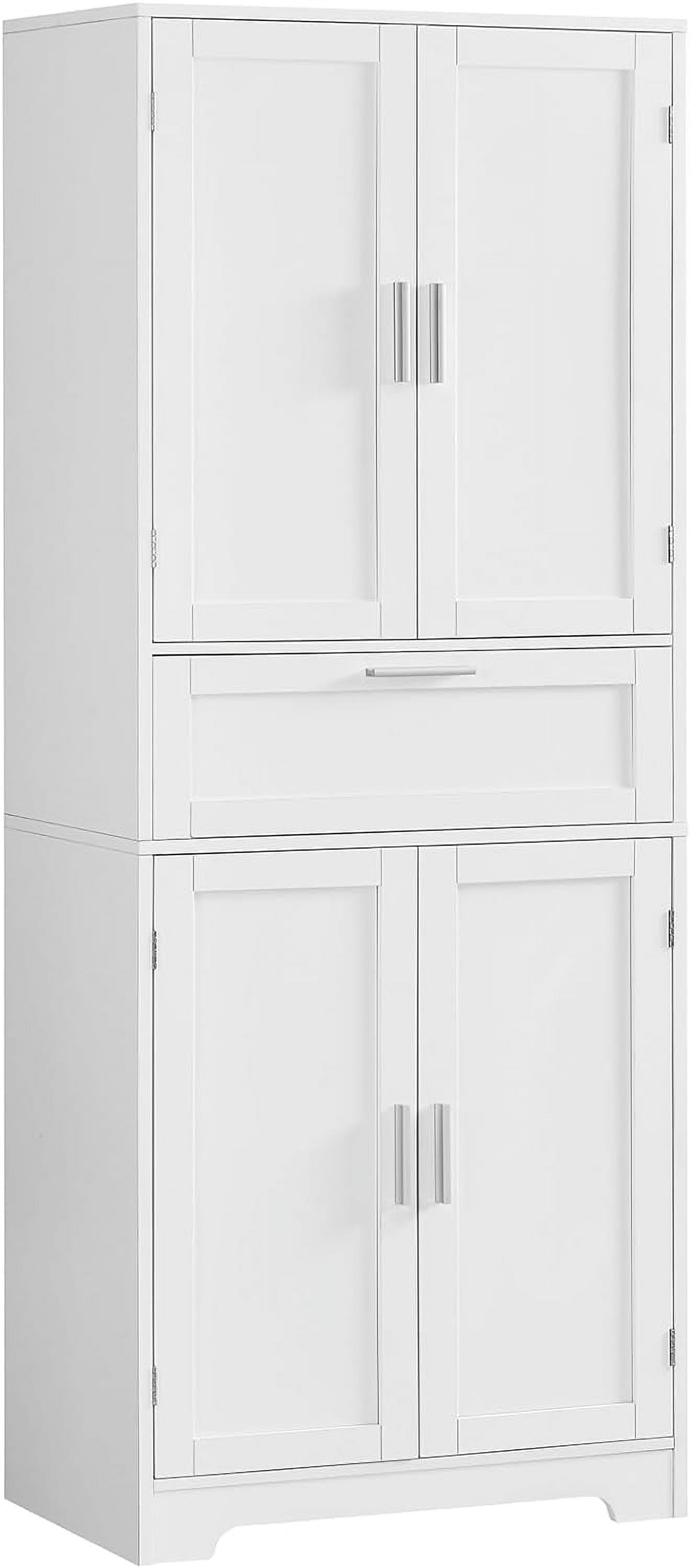Tall Pantry with 2 Adjustable Shelves & 1 Large Drawer