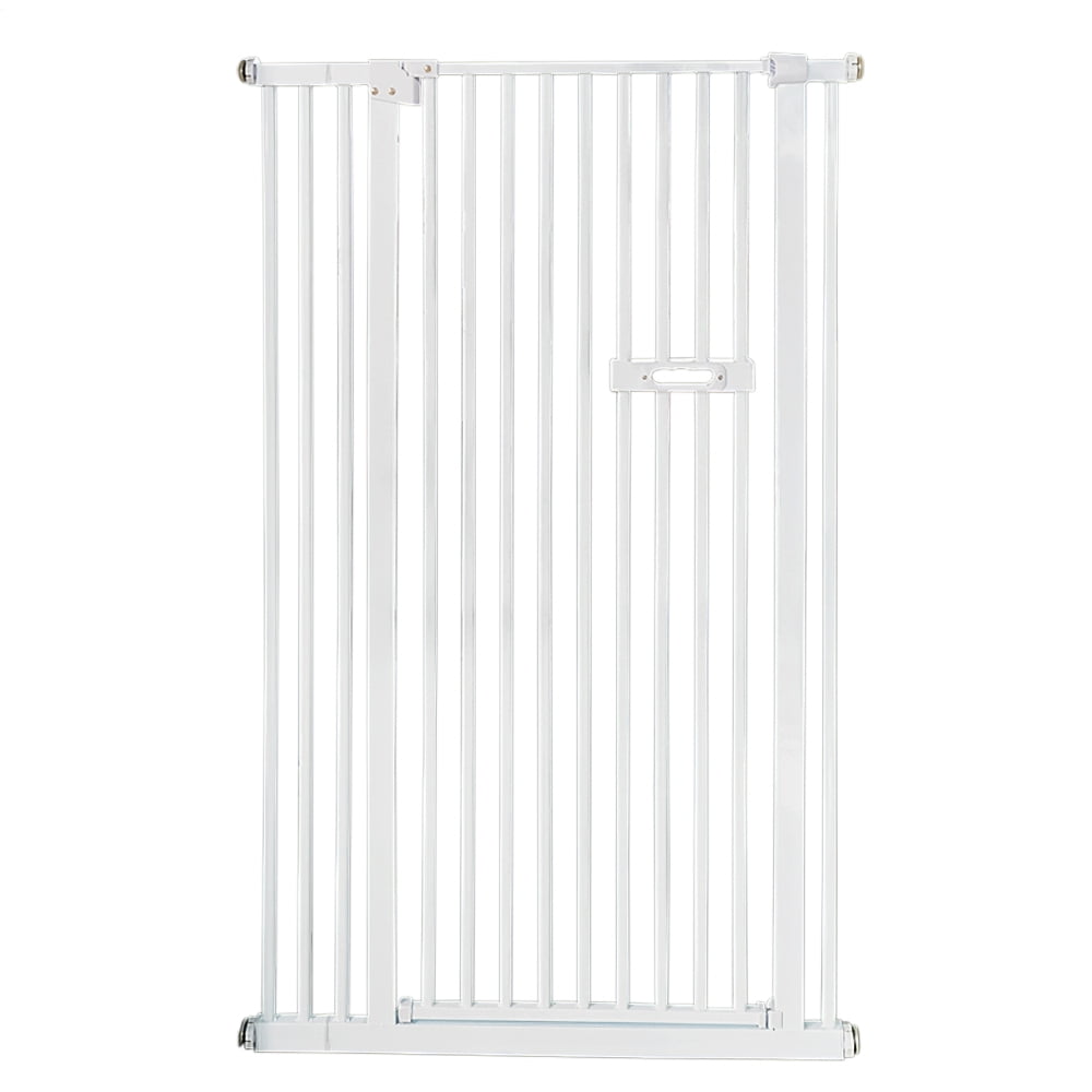 Tall Cat Gate Safety Dog Pet Gates 59 Inch Multi-Purpose Pet Door Steel ...