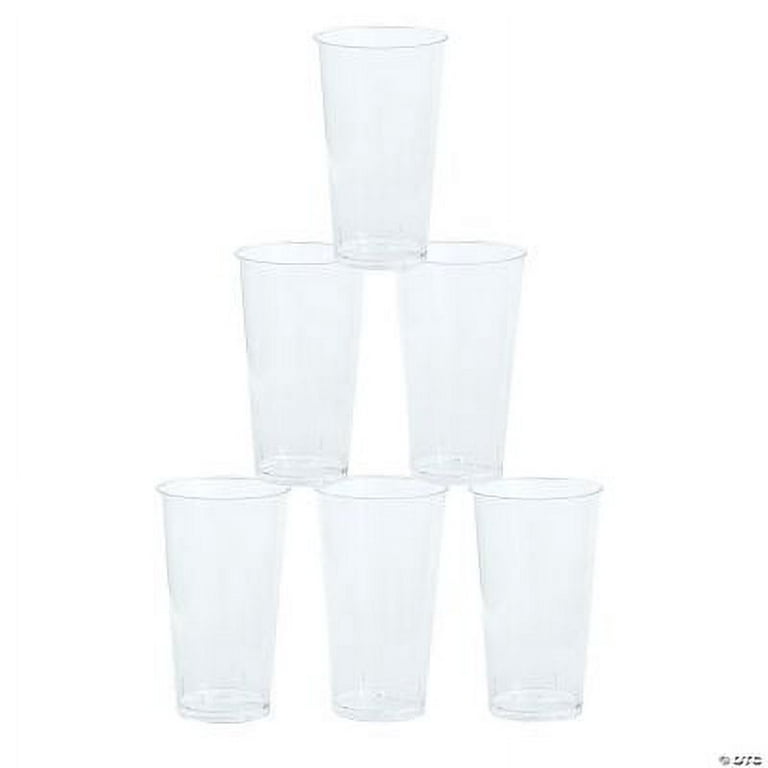 True Slam Tall glass shot Glasses, Prinked Half oz. Measurements for  Cocktails, Bar Accessory Cups, Party Shot Cups, 4oz