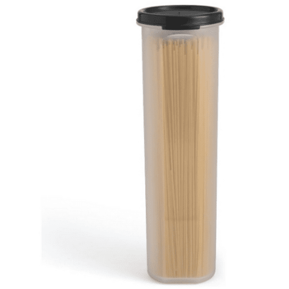 Tall Clear Spaghetti Pasta Container Storage With Lid.Multi-Purpose Kitchen Pantry Organization And Food Storage For Noodles Beans Straws - Airtight Leakproof Spaghetti Keeper