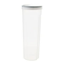 Tall Clear Spaghetti Pasta Container Storage With Lid. Multi-Purpose Kitchen Pantry Organization And Food Storage For Noodles Beans （Light Blue）