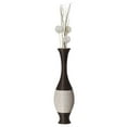 thumbnail image 1 of Tall Decorative Floor Vase, PVC Floor Vase, Tall Flower Holder, Brown Floor Vase, Floor Vase 41- Inch -Tall, 1 of 8