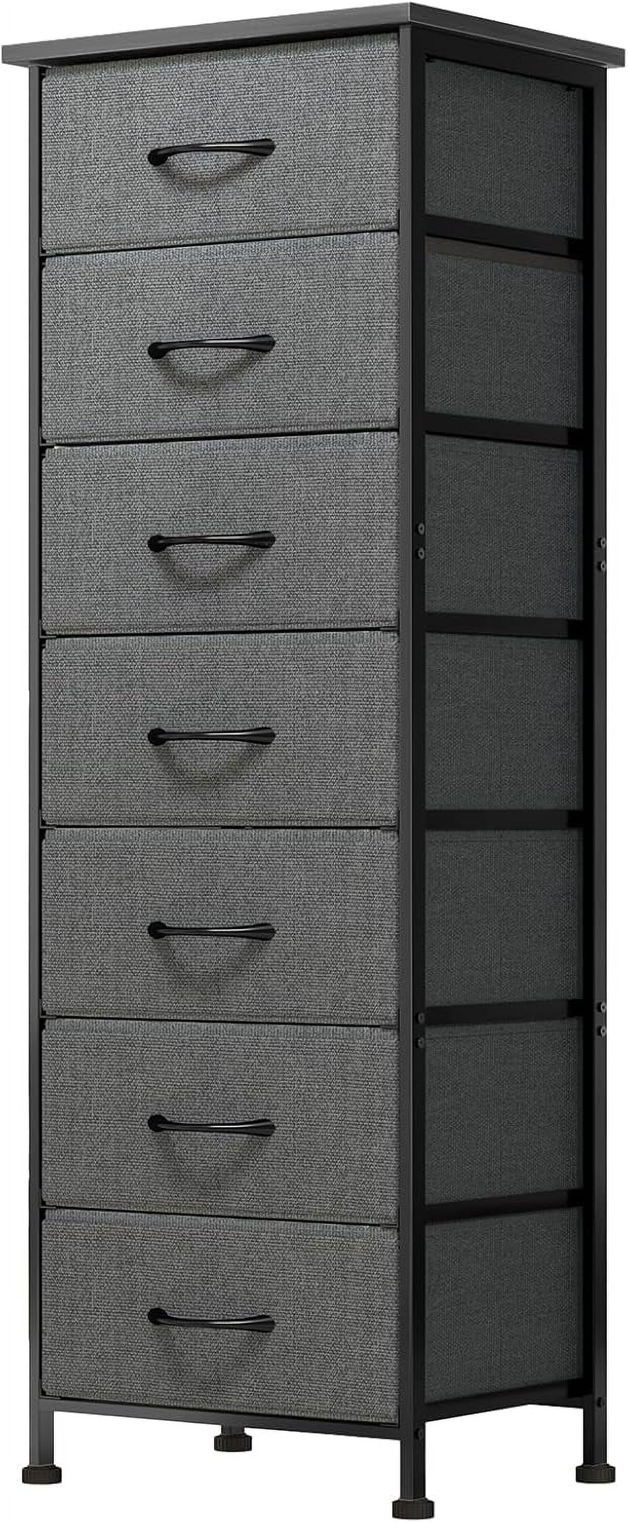 Tall Dresser for Bedroom, Storage Dresser Organizer with 7 Fabric ...