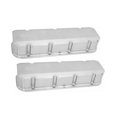 thumbnail image 1 of Tall Fabricated Aluminum Billet Rail Valve Cover for Big Block Chevy, Natural - Pack of 2, 1 of 1