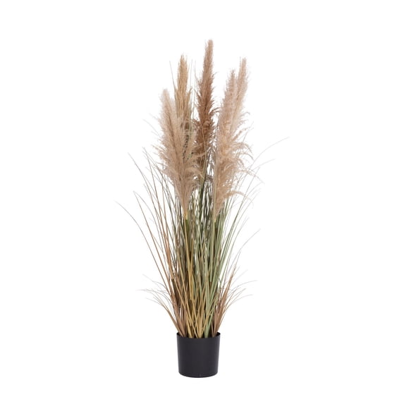 Tall Faux Pampas Grass | 60”| Beige tall grass | Vintage Home