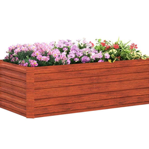 Tall Galvanized Raised Bed | Raise Plants Away from Ground - Level Issues | Galvanized Steel Construction | Offer Ample Space for Plants