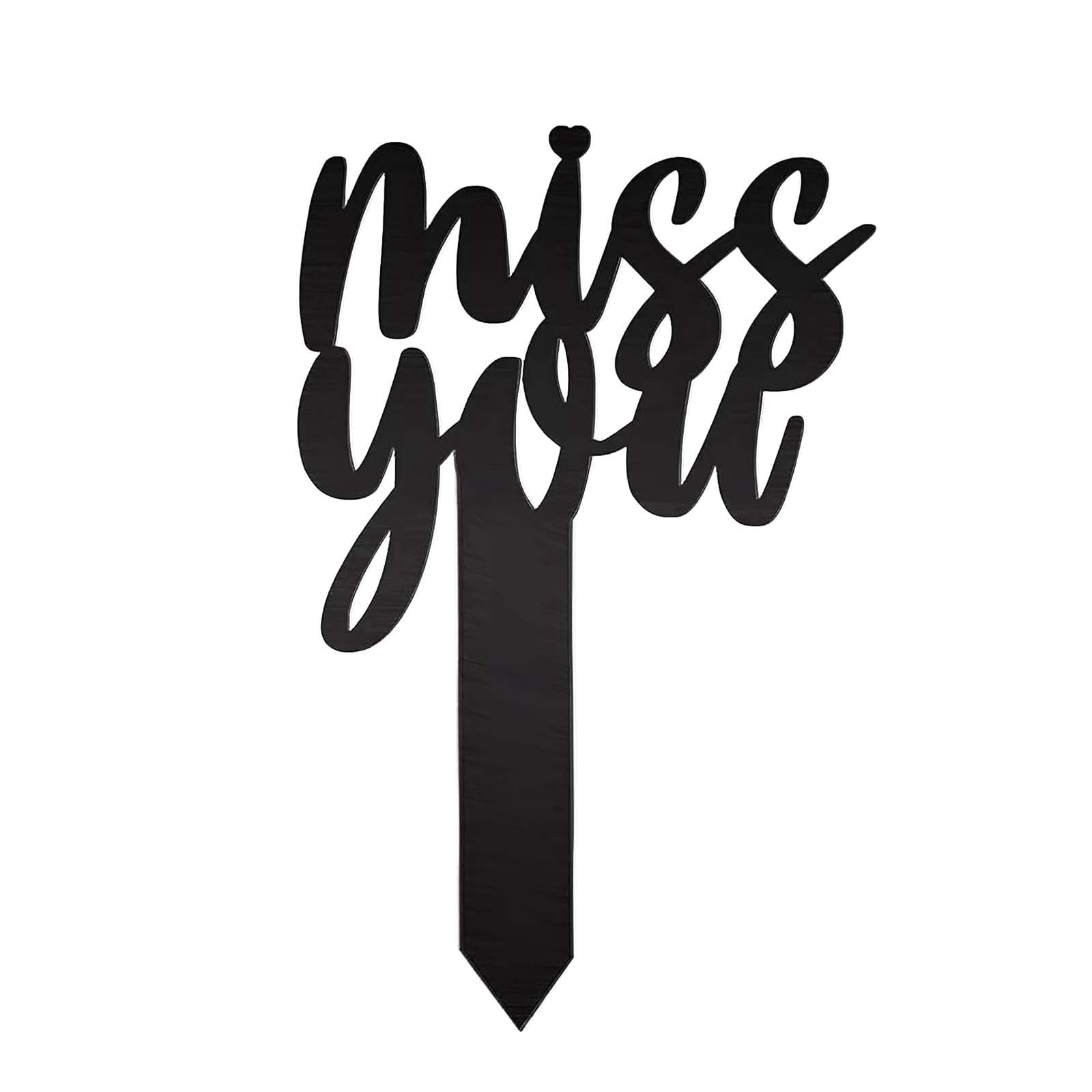 Tall Garden Metal Mother's Day Decoration Outdoor Wooden Decoration