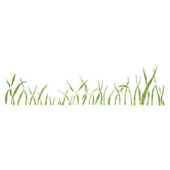 Tall Grass Wall Stencil SKU #2094 by Designer Stencils