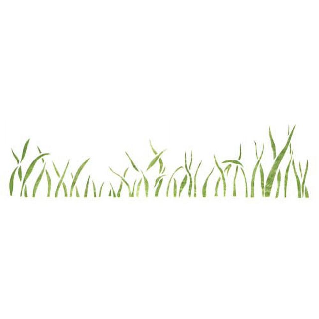Tall Grass Wall Stencil SKU 2094 by Designer Stencils
