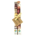 thumbnail image 1 of Tall Hand Painted Candles - Pair - Halisi Design - Nobunto, 1 of 2