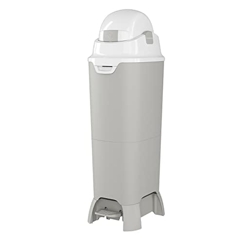 Tall HandsFree Diaper Pail with Airtight Lid, Diaper Disposal for Childcare Centers and Home