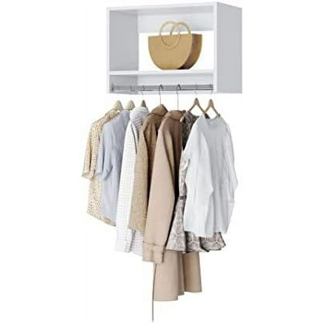 Tall Hanging Closet Unit Modular Closet System For Hanging Corner