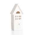 thumbnail image 1 of Tall House Lantern 7.25H x 3.25W Paint Your Own Pottery Ceramic Bisque, Ready To Paint, Craft Kit, 1 of 1