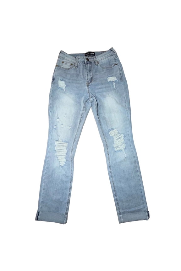 Tall Keep Coming Back Boyfriend Light Wash Denim Jeans size 5