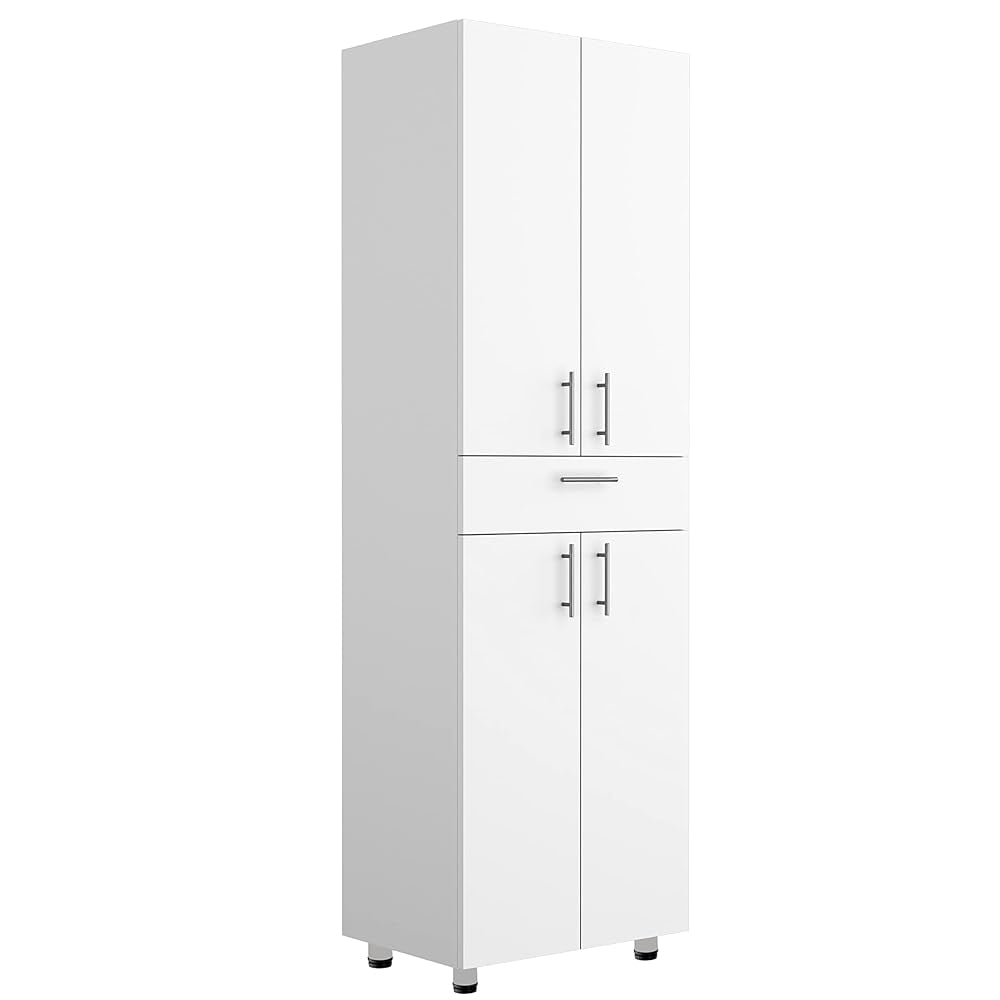 Tall Kitchen Pantry Cupboard Traditional Freestanding Large Tall Storage With