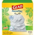 thumbnail image 1 of Tall Kitchen Trash Bags 13 Gallon, Gain Original Garbage Bags, Odorshield with Drawstring, 110 Count, 1 of 4